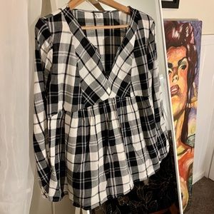 Old Navy Plaid Top